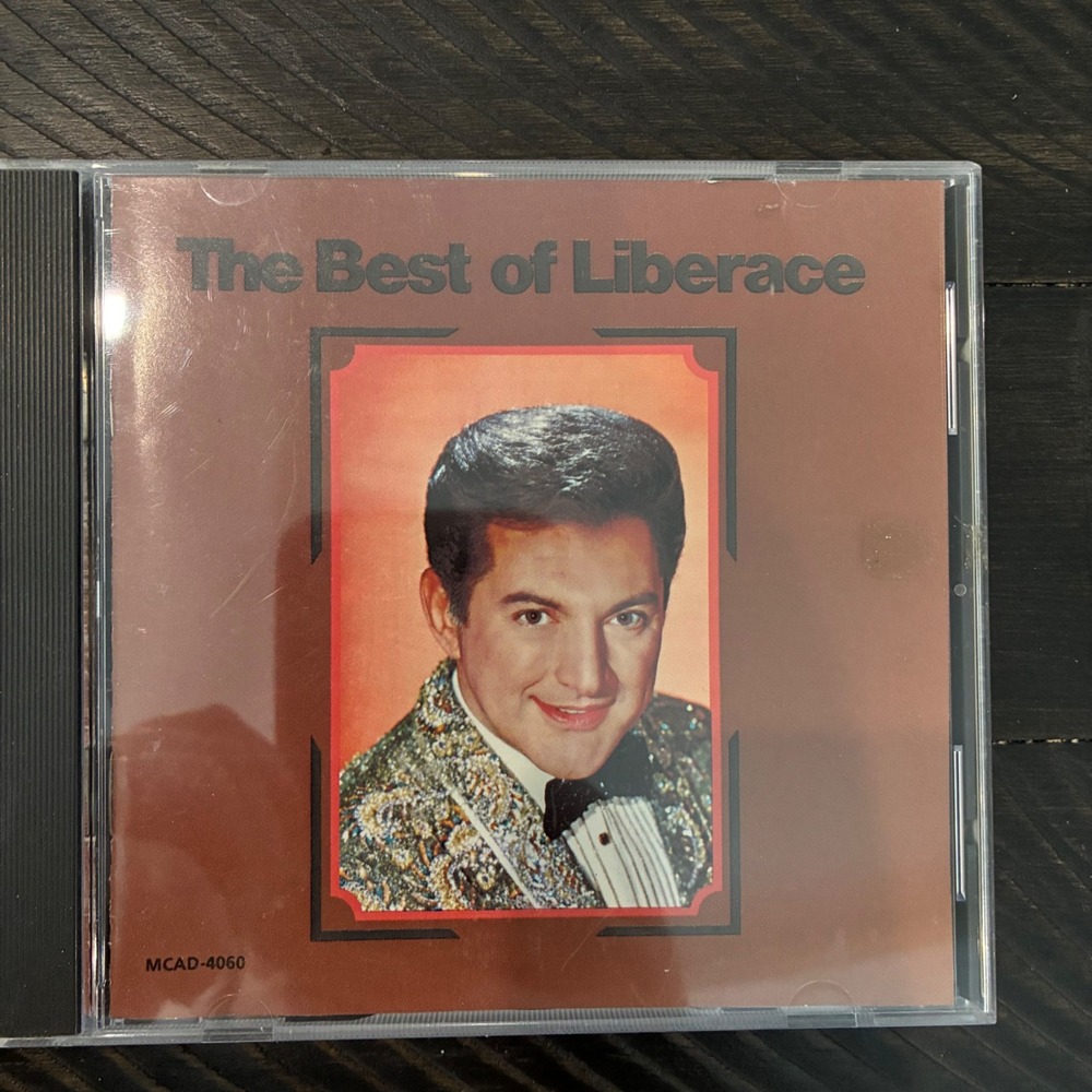 The Best of Liberace CD 24 Tracks MCA Records MCAD-4060 Moon River Piano
